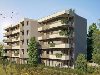 P: Nuovo quadrilocale spazioso con terrazza e balcone al terzo piano - Foto 2