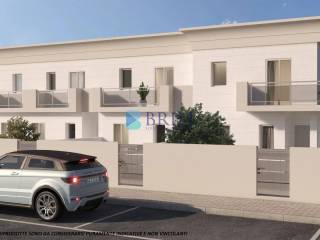 RENDER FACCIATA VILLE A SCHIERA