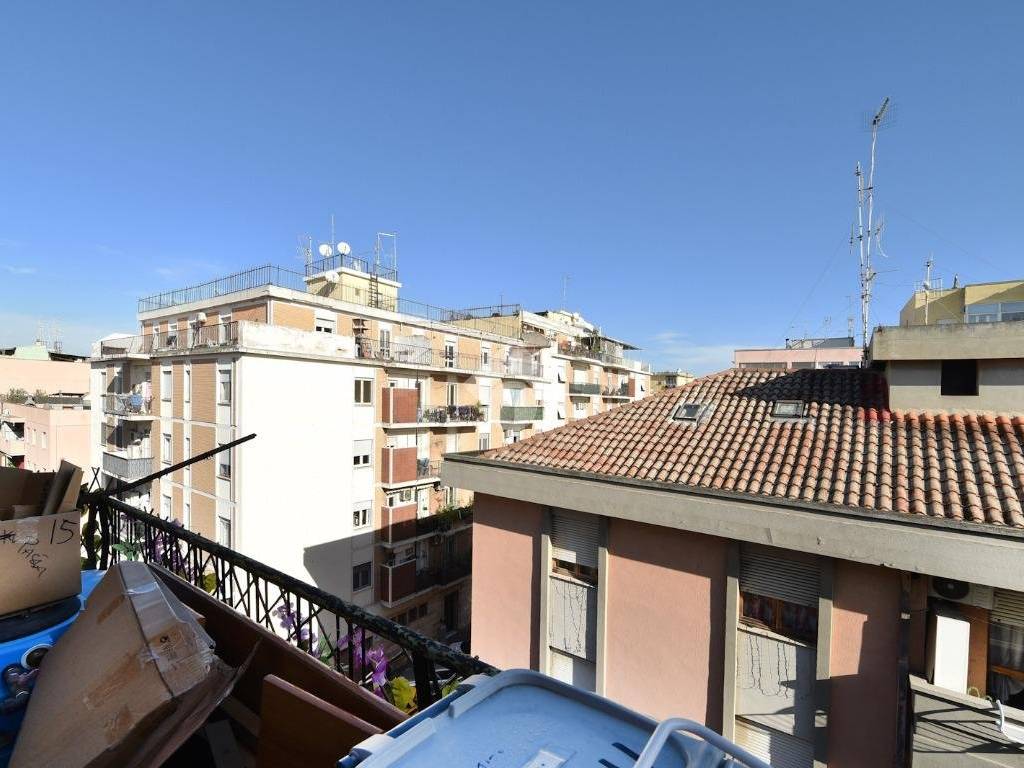 Vista dal balcone