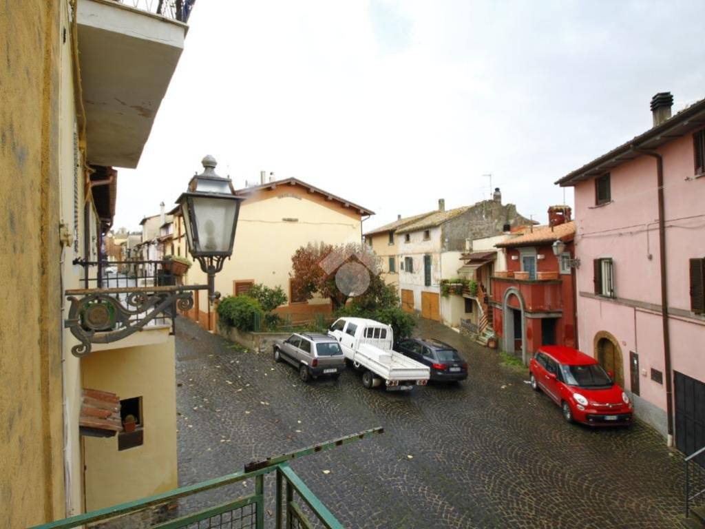 vista dal balcone