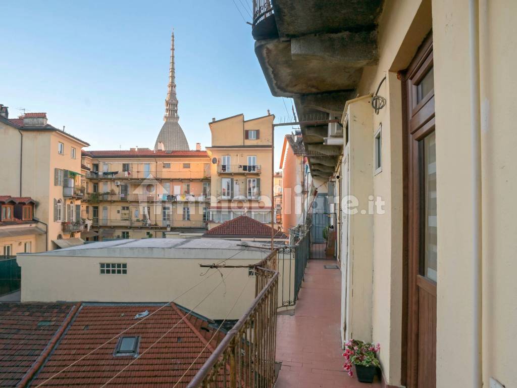 Vista dal balcone