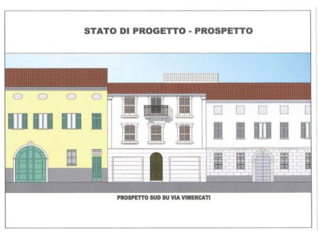 progetto di prospetto 