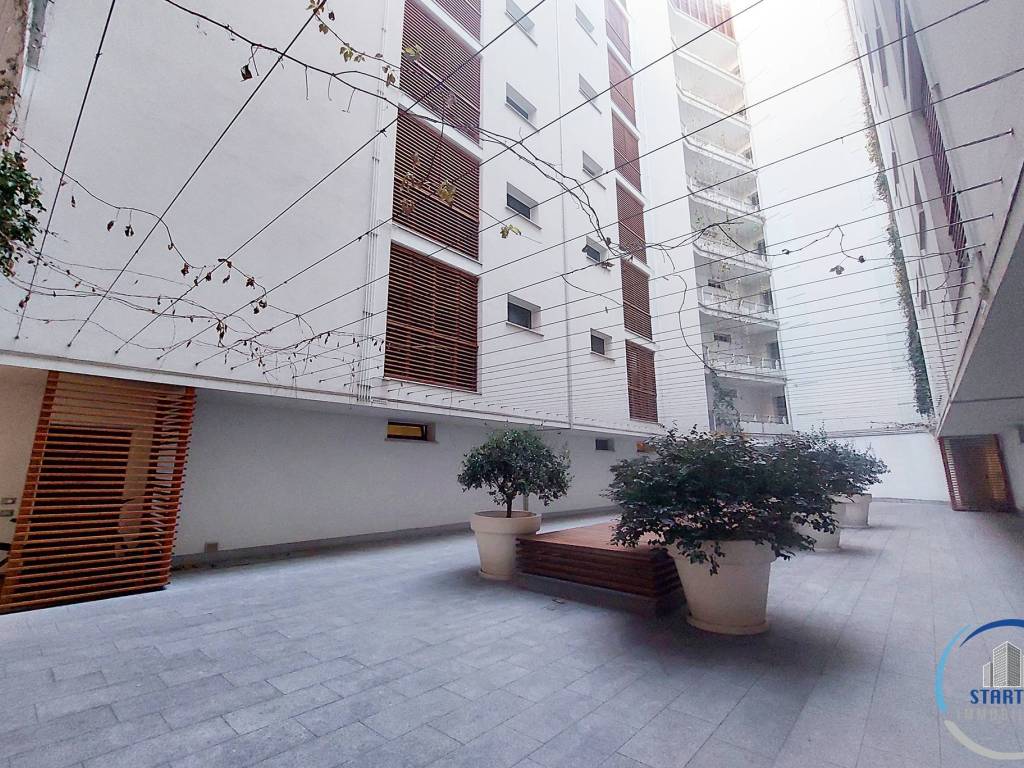 Cortile condominiale