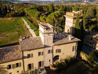 aerial view of the estate