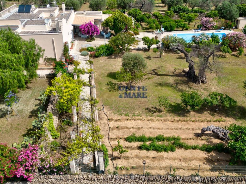 Antica masseria con piscina