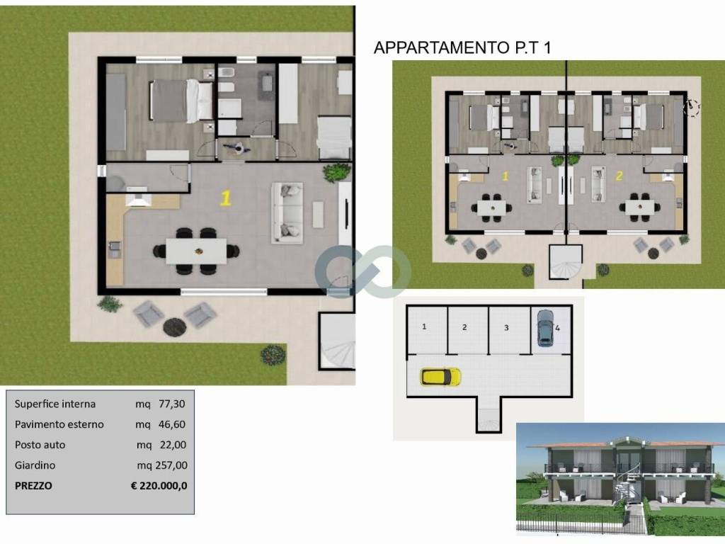 NUOVO TRILOCALE PIANO TERRA 4