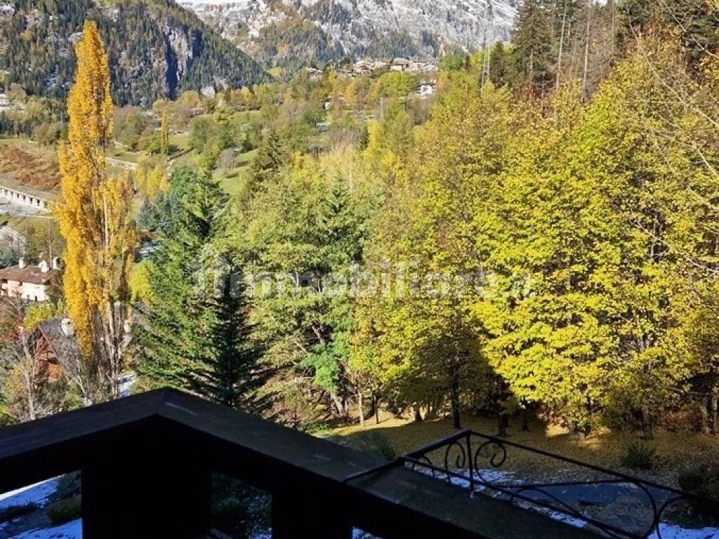 Monte Bianco vista dal balcone