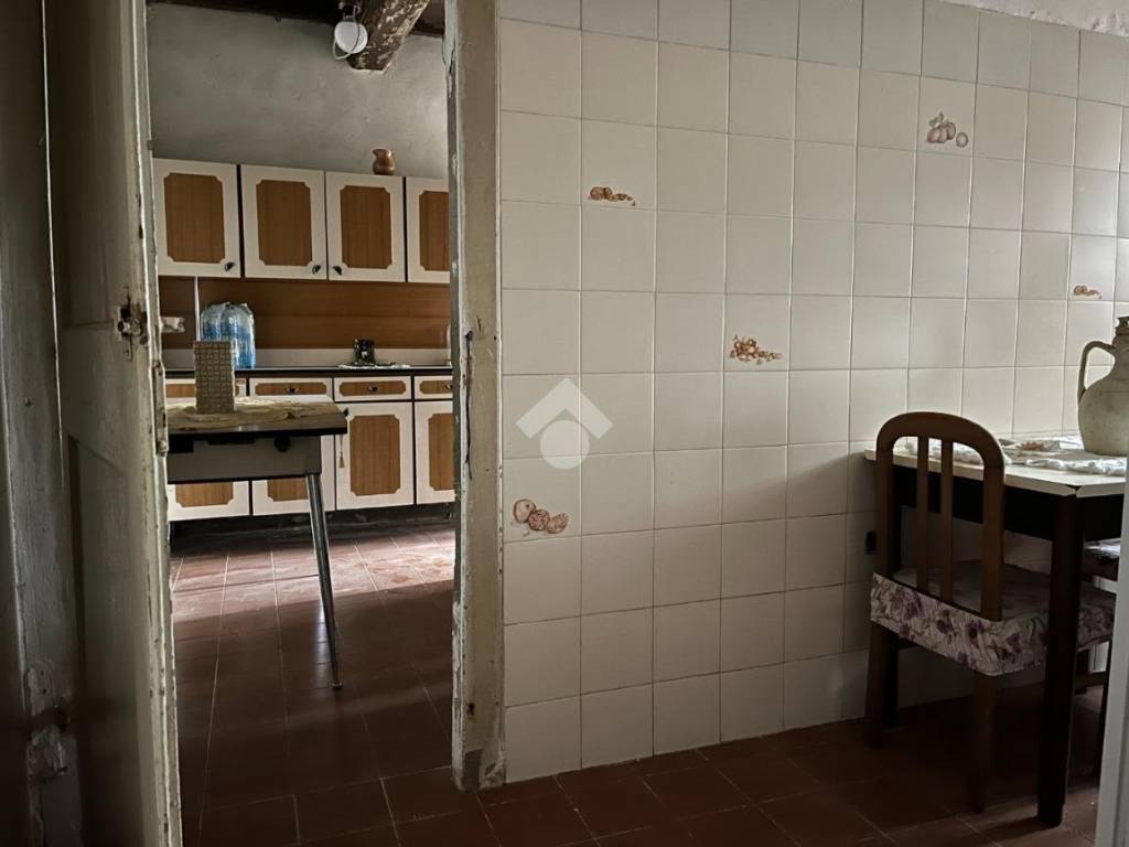 cucina e corridoio