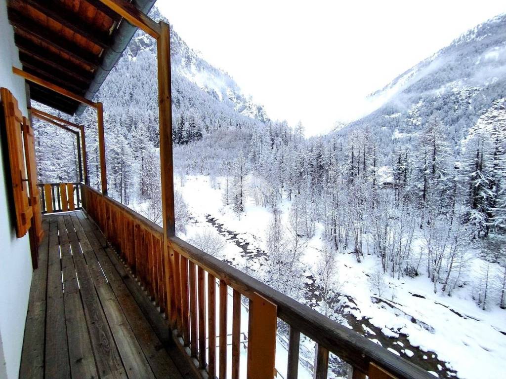 vista dall'ampio balcone