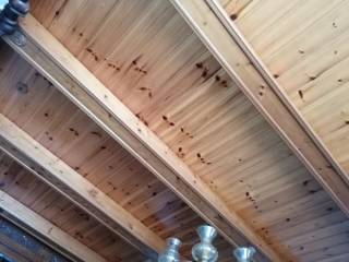 il soffitto in legno