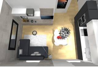 render zona giorno