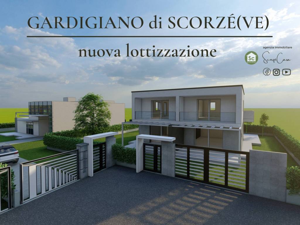 Villa plurifamiliare, nuova, 360 m², peseggia gardigiano, scorzè