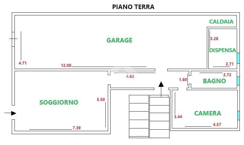 PIANO TERRA VIA MAMELI 249