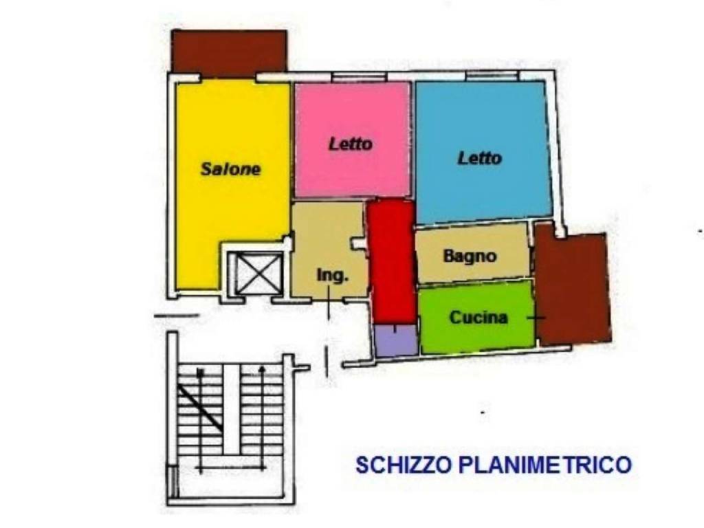 5 schizzi planimetrico