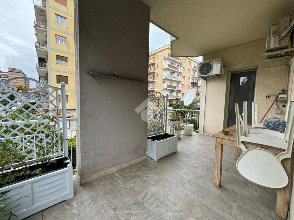 Balcone terrazzato