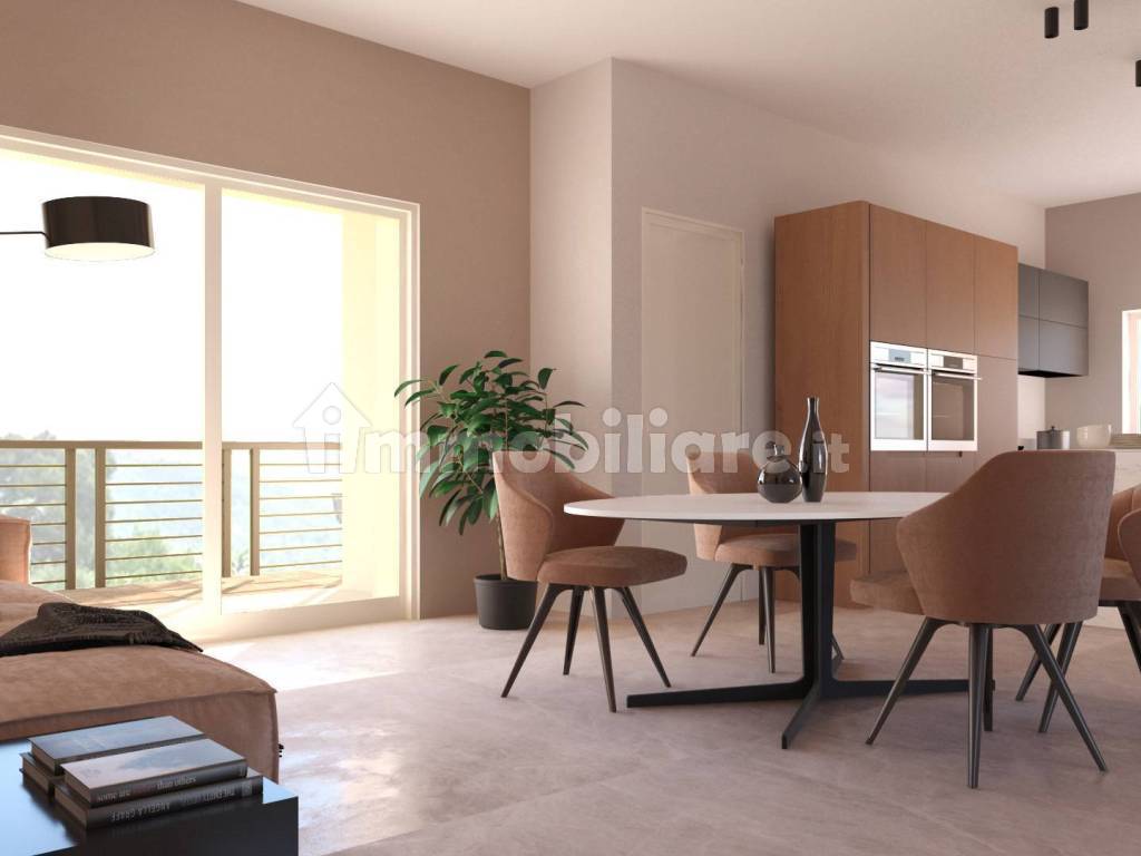 Render soggiorno piano primo (immagine indicativa)