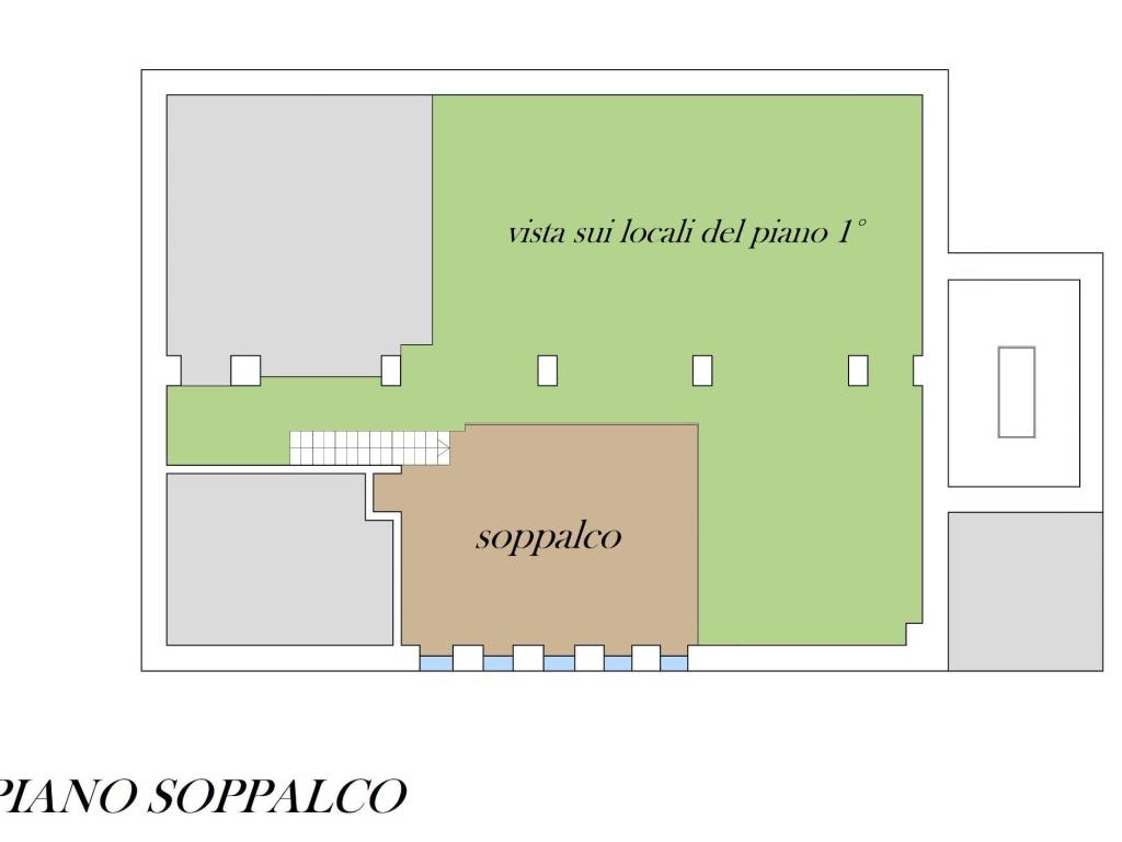 pianta piano soppalco