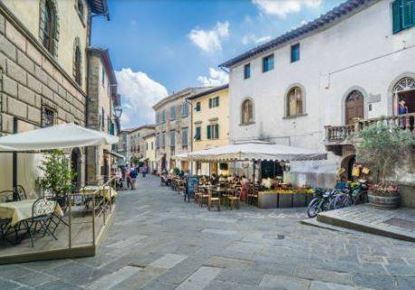 Strada centrale Castellina