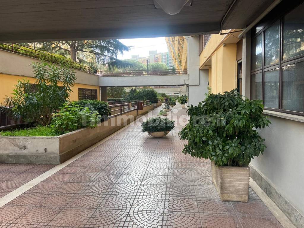 Cortile condominiale