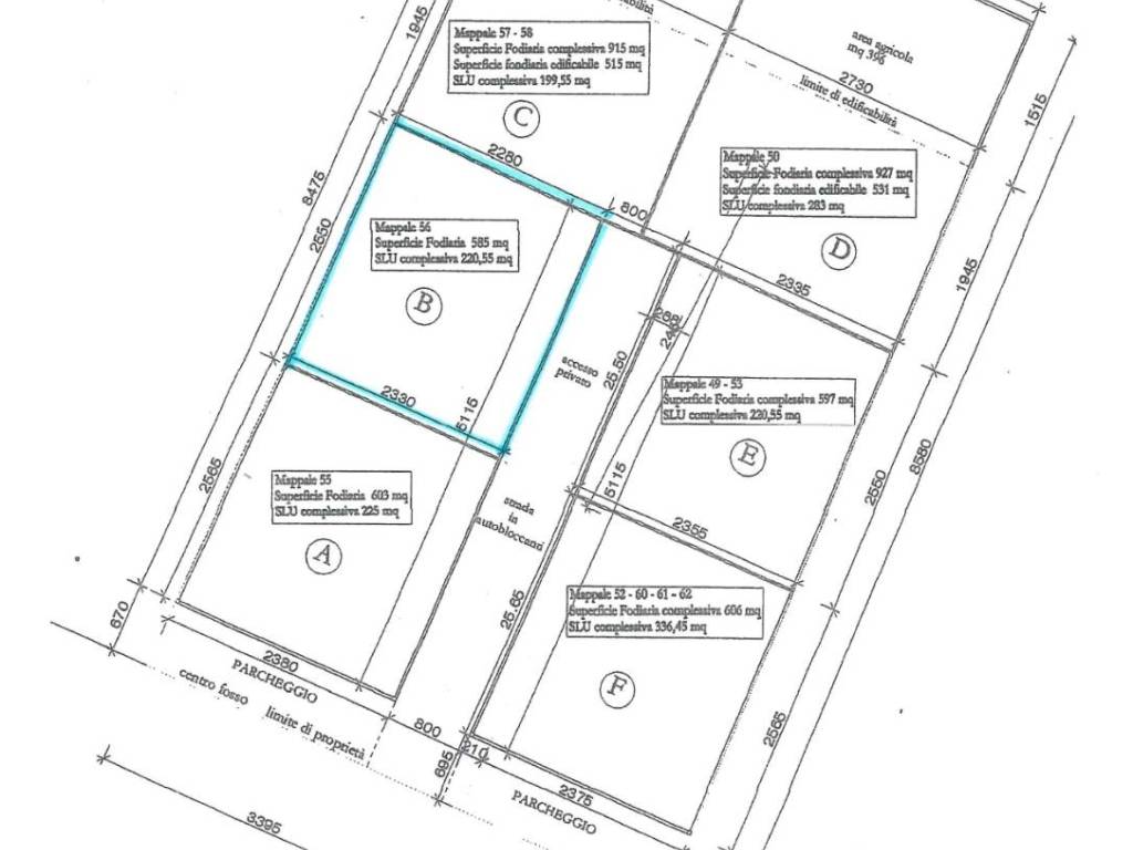 Terreno edificabile strada rovere santa 39/a, sissa trecasali