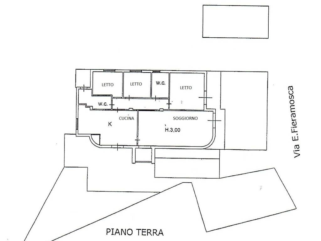 Planimetria Piano terra