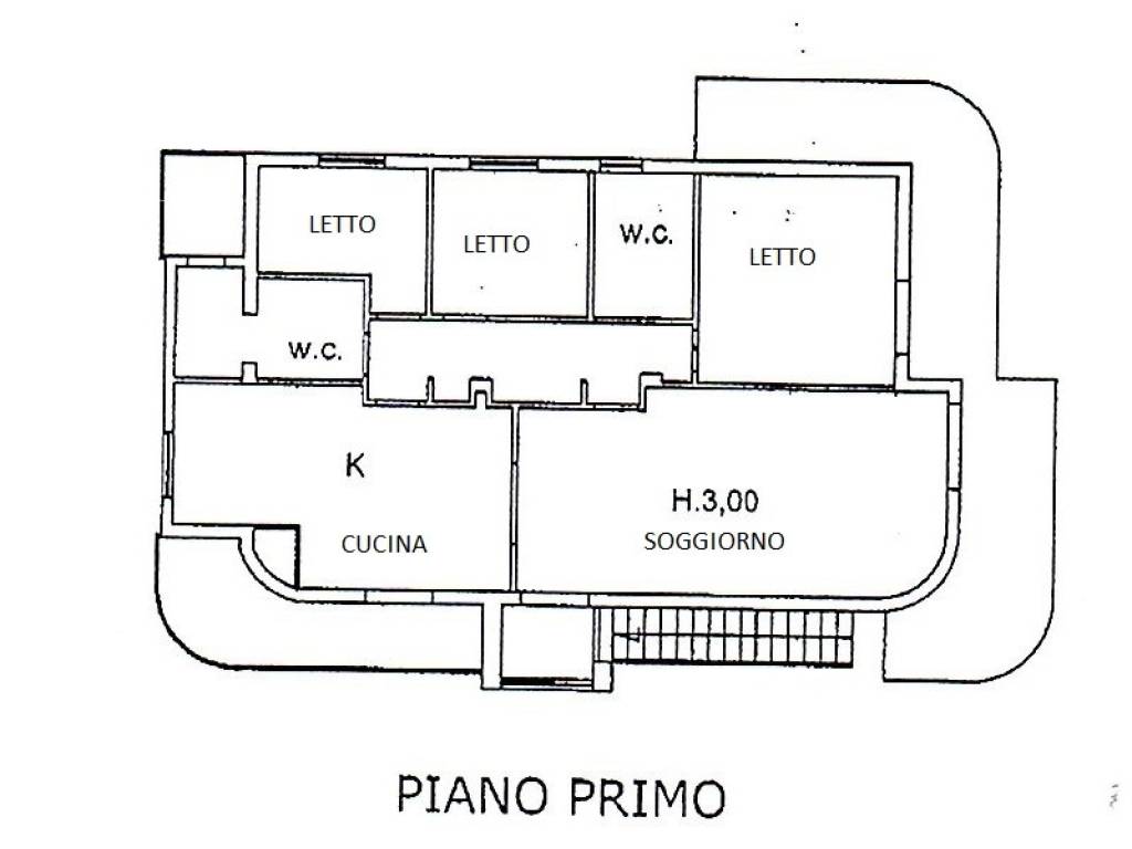 Planimetria Piano prima