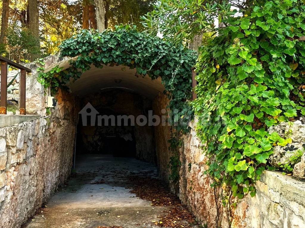 Ingresso grotta naturale