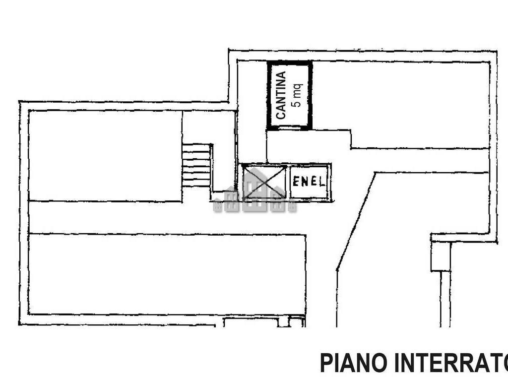 Planimetria piano interrato