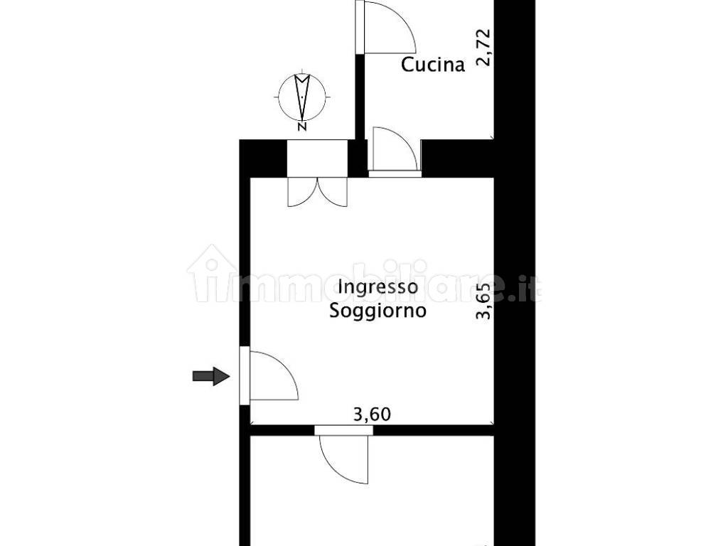 Planimetria P.T. Int 1 con misure