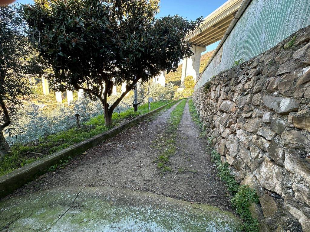 strada di accesso