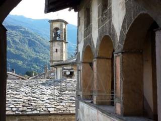 Il paese  visto dall’ultimo piano.