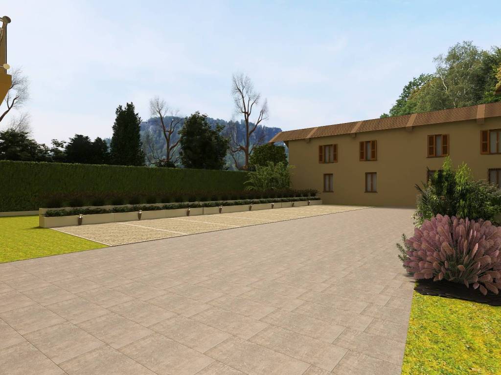 Cortile Rendering