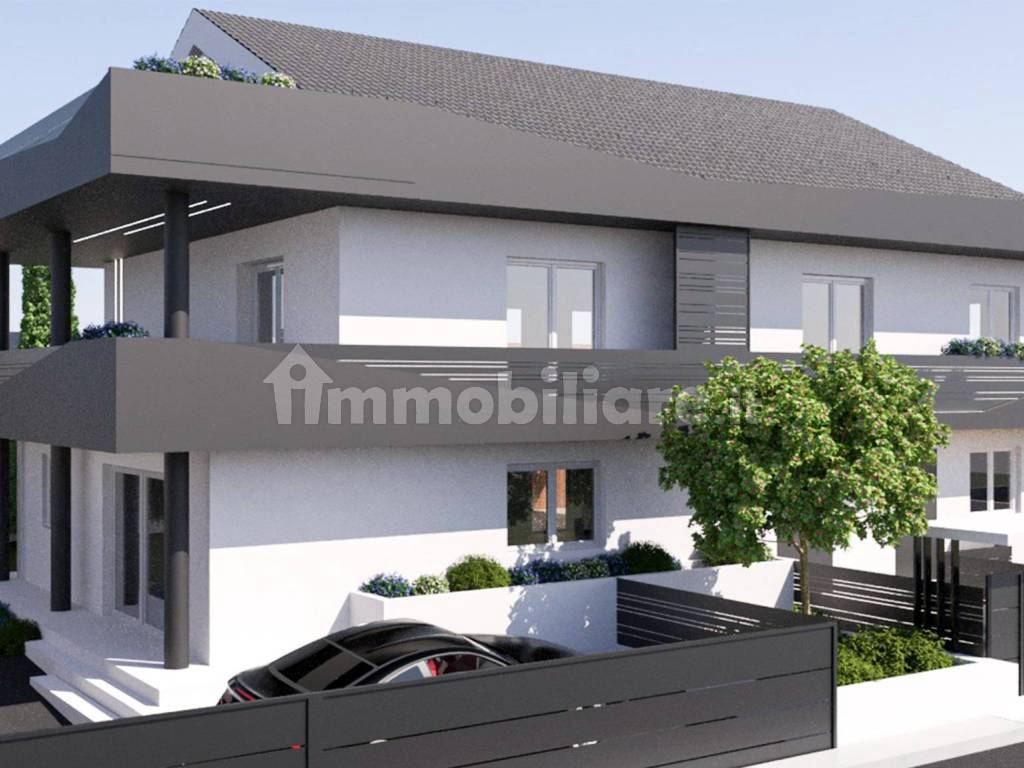 Render illustrativo palazzina