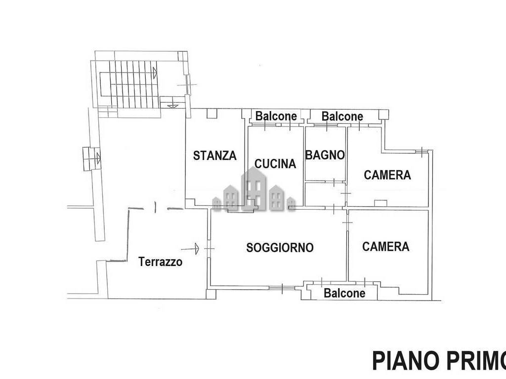 planimetria piano primo