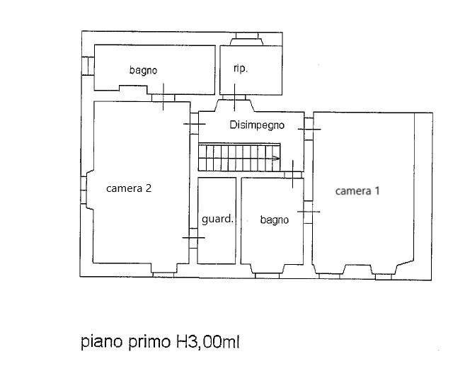 planimetria piano 1