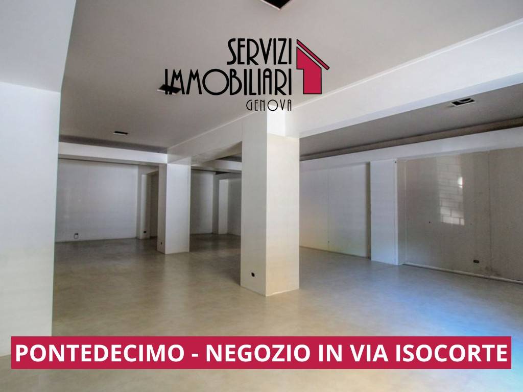 Locale commerciale via isocorte, pontedecimo, genova
