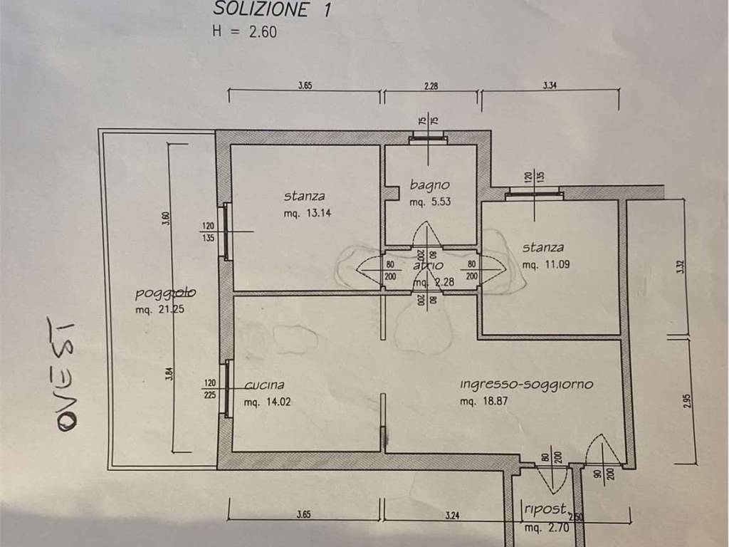 plan. appartamento