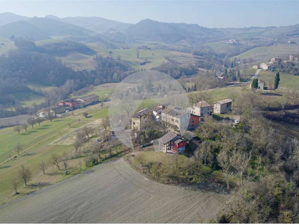 Vista aerea del borgo