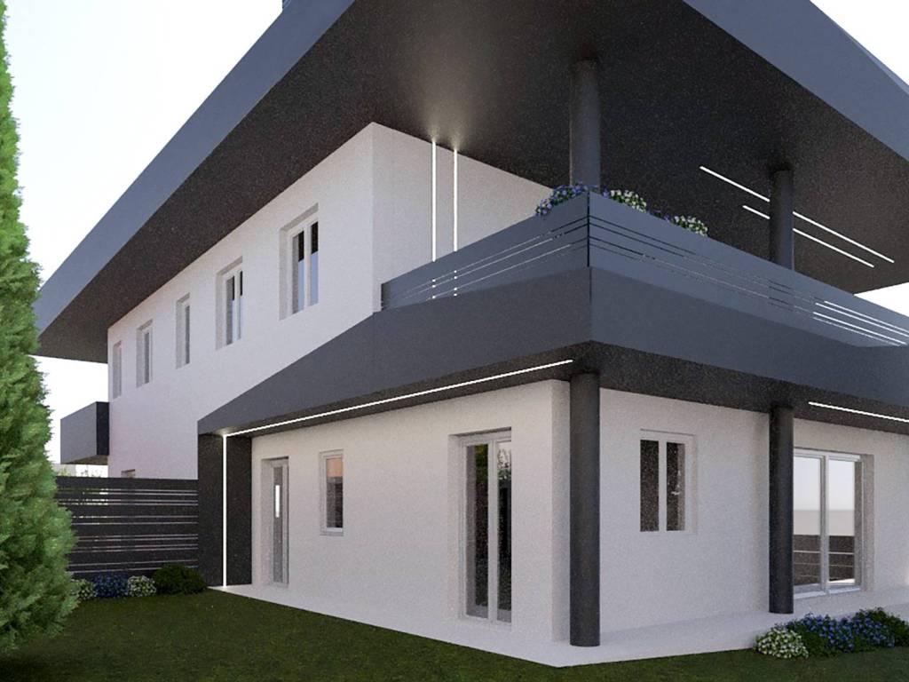 Render illustrativo palazzina