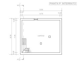 Planimetria Cantina