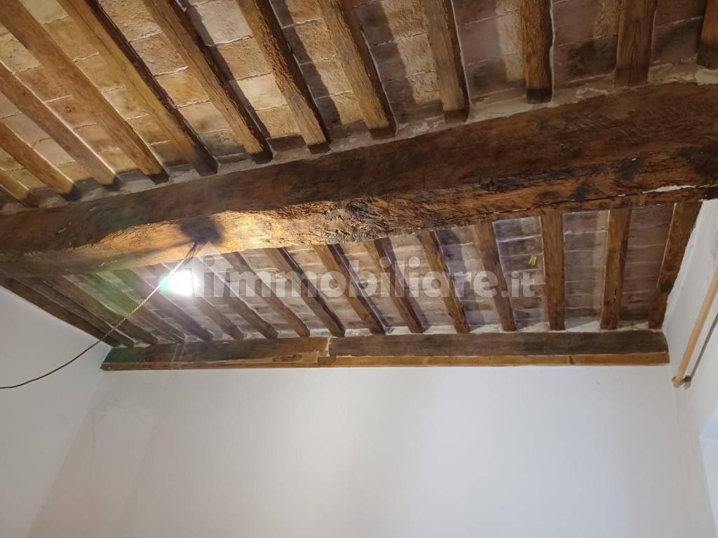 particolare del soffitto