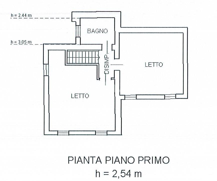 PLANIMETRIA PIANO PRIMO