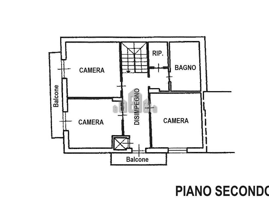 Planimetria secondo piano