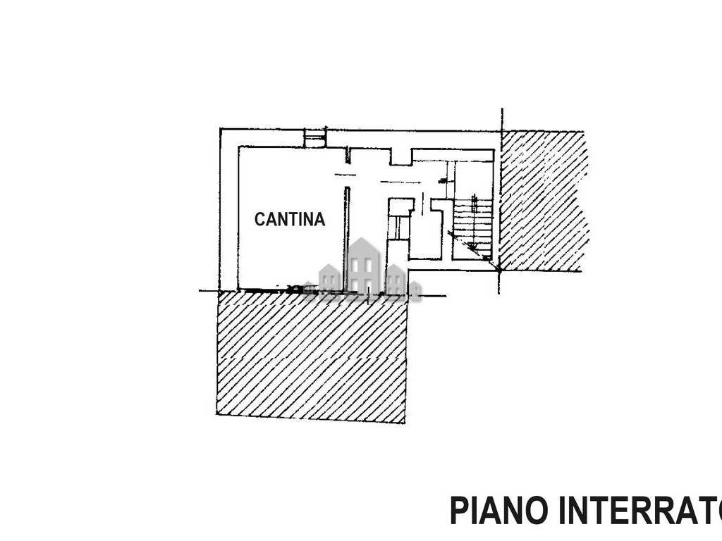 Planimetria piano interrato