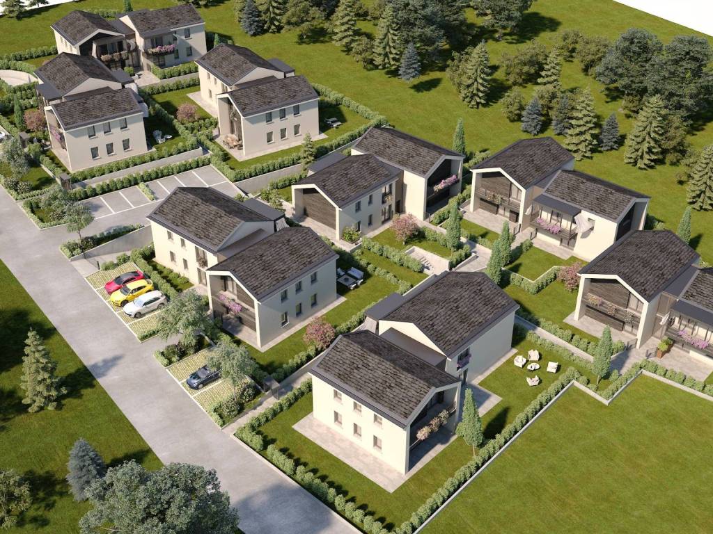 Res. Il Borghetto - Render Esterni