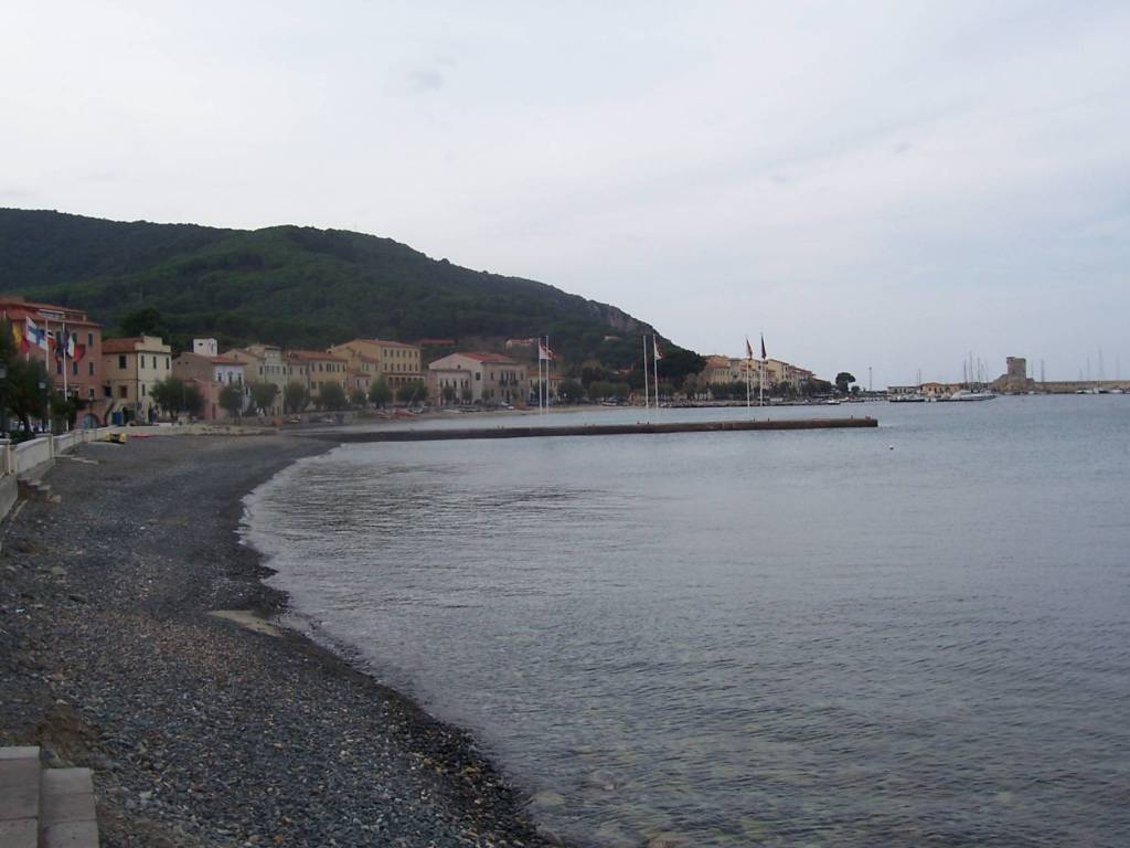 panorama della spiaggia