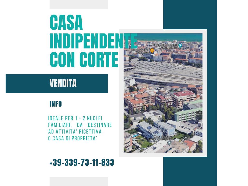 Pescara Casa indipendente con corte privata