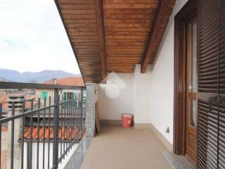 balcone del piano mansardato