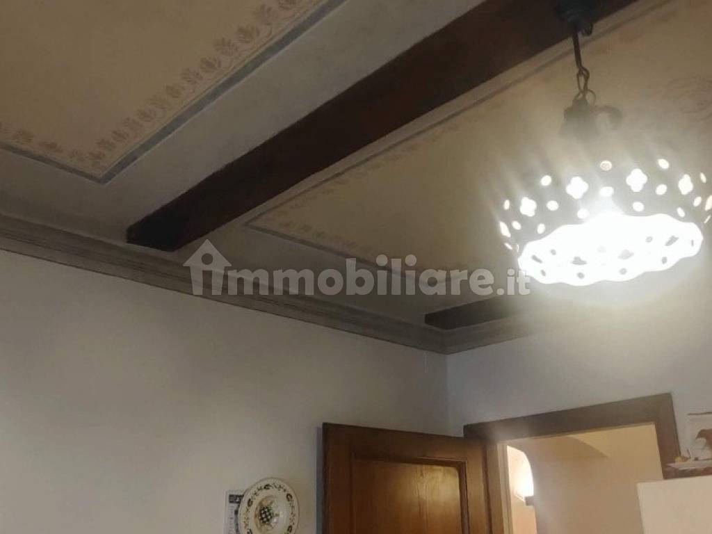 soffitto affrescato cucina