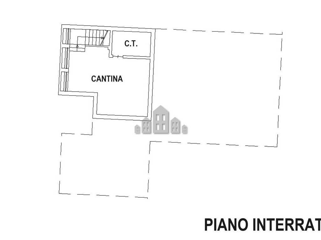 Planimetria piano interrato